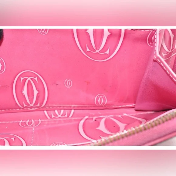 Authentic Must De Cartier Happy Birthday zippy wallet GUC - Picture 10 of 12